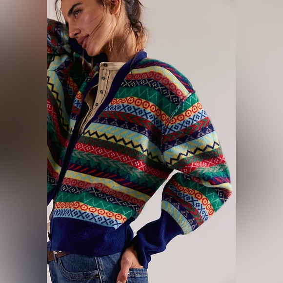 Free People Better Days Cashmere Cardigan - Picture 2 of 8